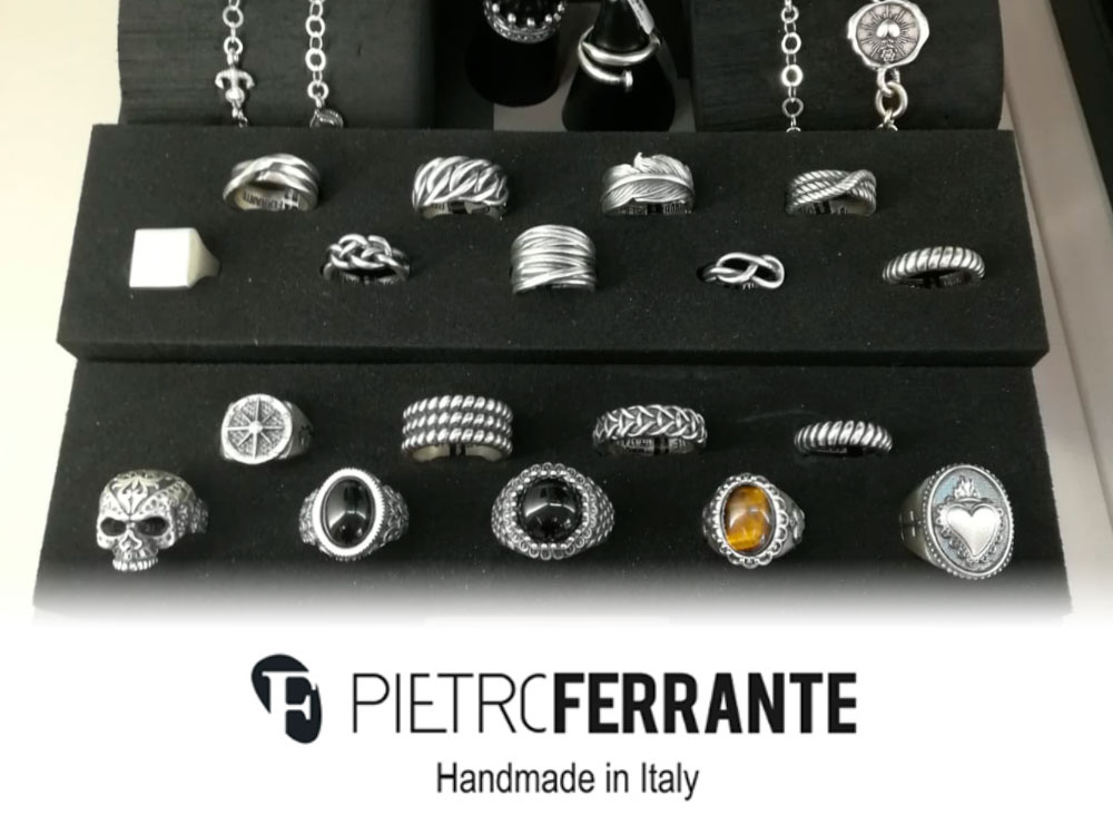 Pietro Ferrante anelli e accessori da uomo